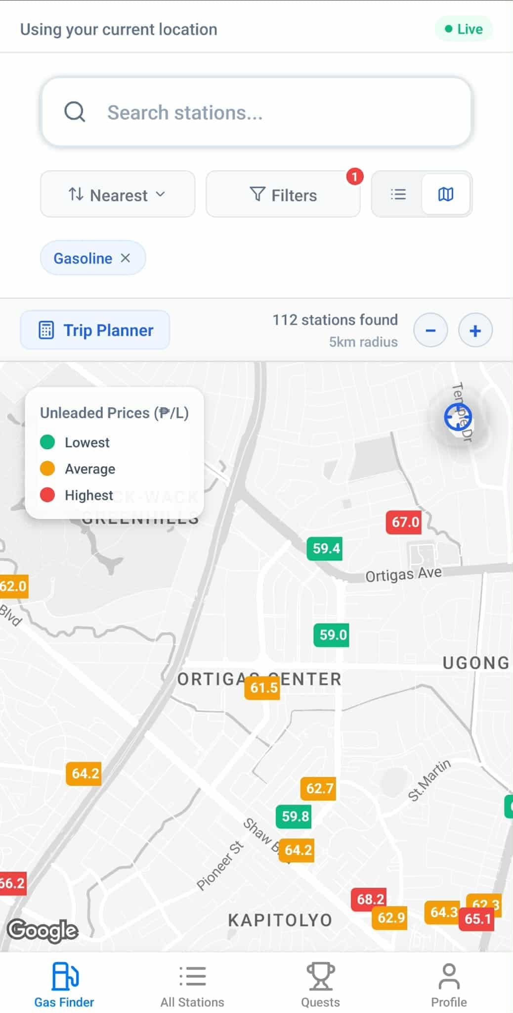 Find Stations